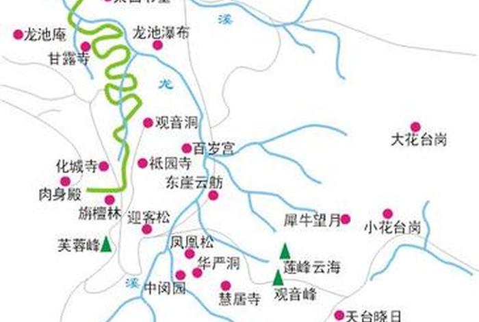 四大佛教名山的地理位置 四大佛教名山具体位置