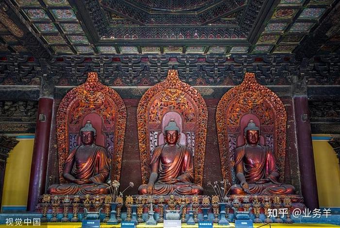 中国寺庙的布局和佛像，中国寺庙的布局和佛像图片