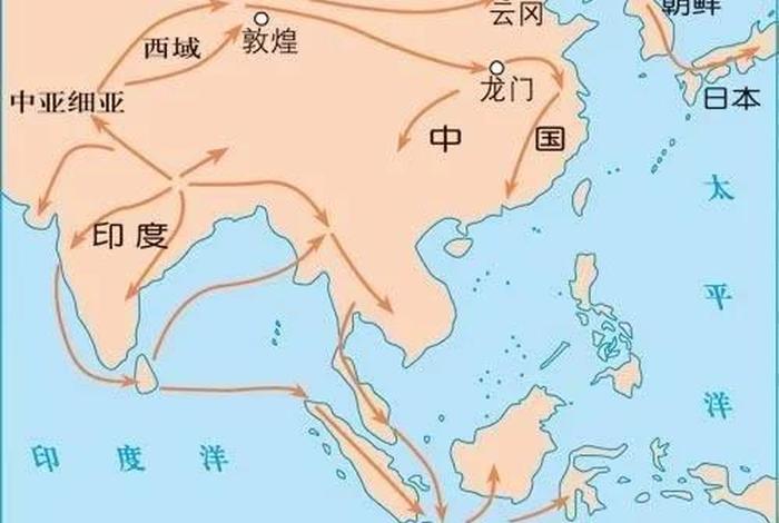 南传佛教的路线，南传佛教传播路线