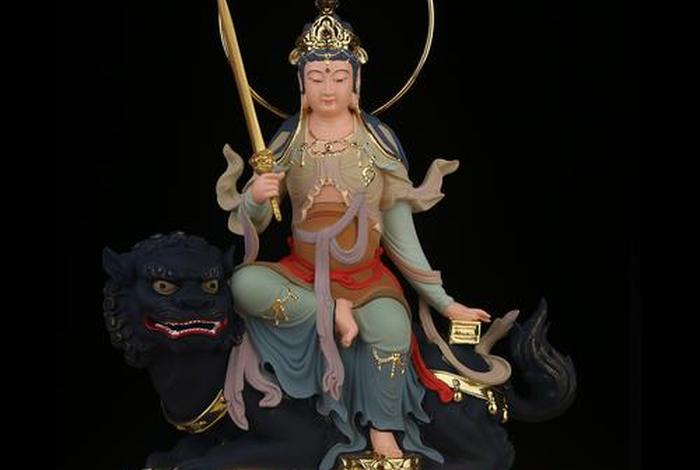 文殊菩萨佛像高清图片，文殊菩萨佛像高清图片真身