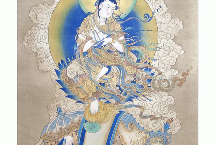 普贤菩萨图片大全、普贤菩萨图片大全高清手绘图