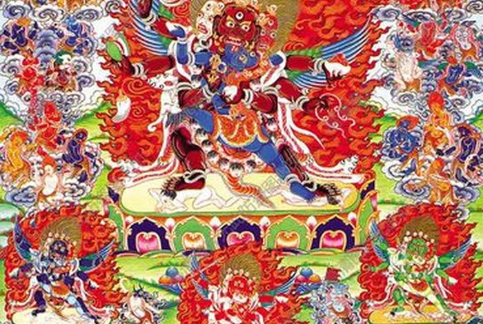 藏传佛教唐卡知识大全图片高清（藏传佛教唐卡知识大全图片高清下载）