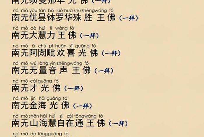 佛教知识大全礼佛大忏悔文完整版百度 - 礼佛大忏悔文学佛网