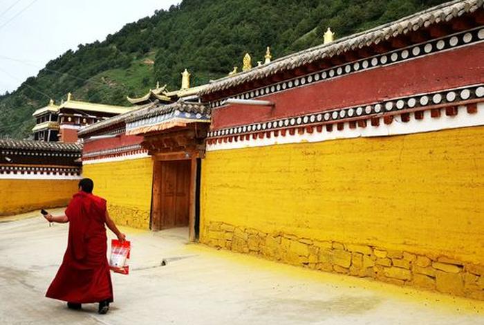 卓仑贡巴（卓尼县贡巴寺全景图）