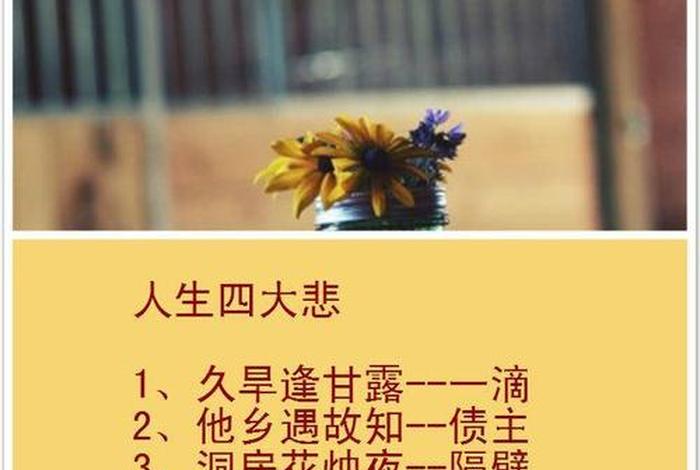 有喜有悲才叫人生句子（有喜有悲怎么形容）