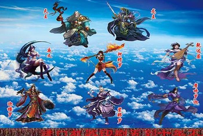 天龙八部佛教、天龙八部佛教图