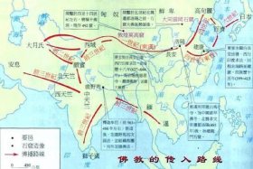 南传佛教的路线，南传佛教传播路线
