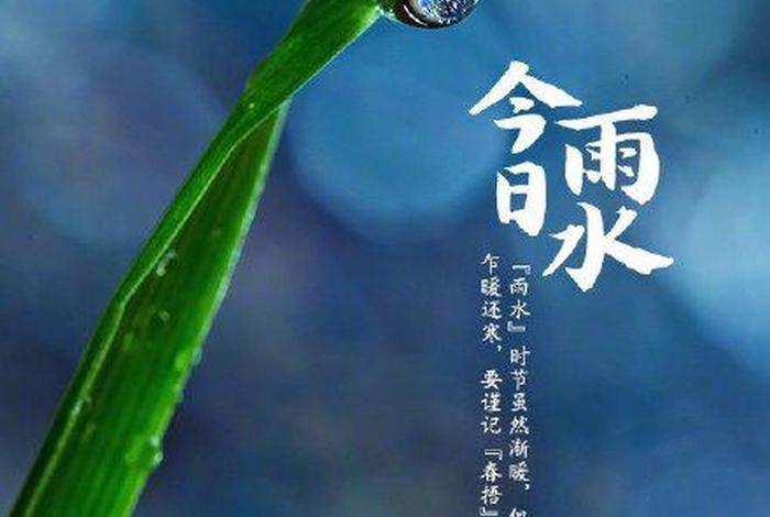 雨水节令图片；雨水节气图片无水印