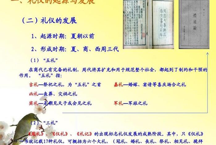 古代礼仪知识大全；古代礼仪小知识
