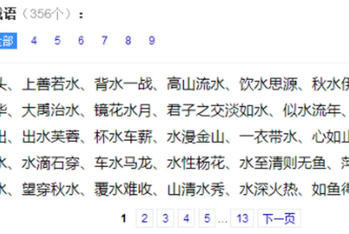 佛教中含有水的词语 佛经中水的词语