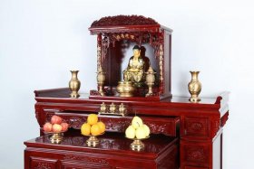 佛教摆供品是咋摆 供佛摆件