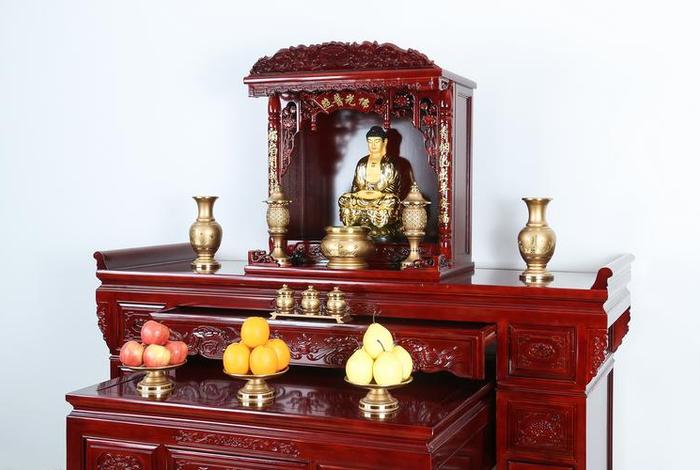 佛教摆供品是咋摆 供佛摆件