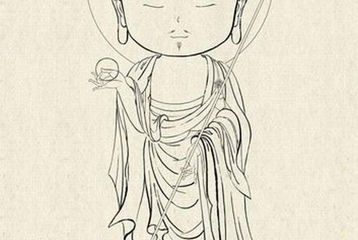 藏传佛教简笔画（藏传佛教手绘）