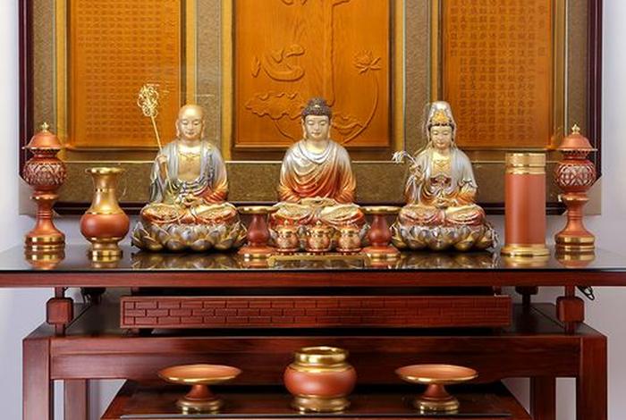 佛教供奉的物品 - 佛教供品摆放布置图