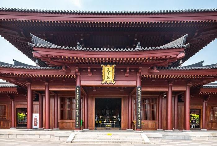 寺庙古建筑佛教文化 佛教寺庙建筑的特点