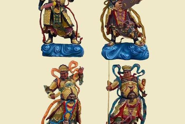 四大天王造像知识 - 四大天王 塑像
