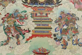 佛教四大天王图片；佛教四大天王图片 画像