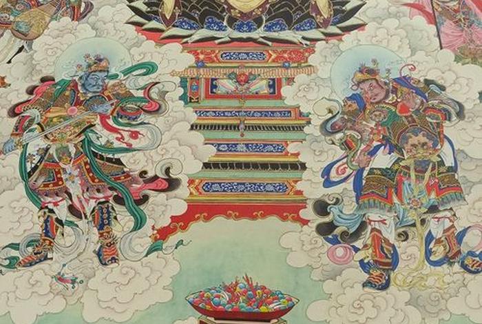 佛教四大天王图片；佛教四大天王图片 画像