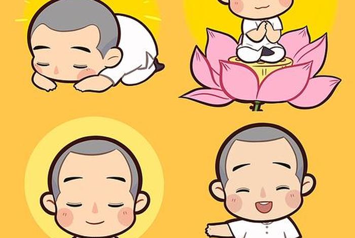 佛教动画基础知识图片素材 佛教动画表情图片