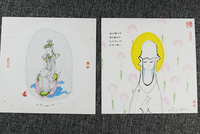 蔡志忠佛学漫画图片、蔡志忠漫画作品欣赏