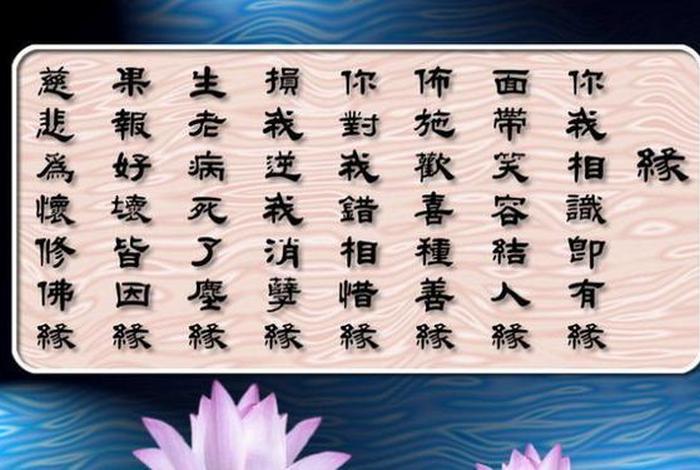 佛教中的缘是什么意思；佛学中的缘