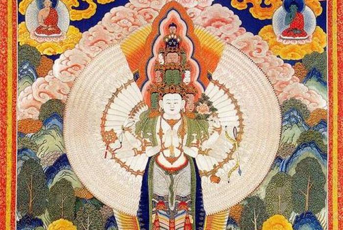 藏传佛教的智慧佛；藏传佛教智慧眼图片