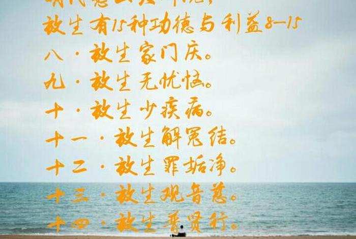 佛教放生的故事（关于佛教放生）