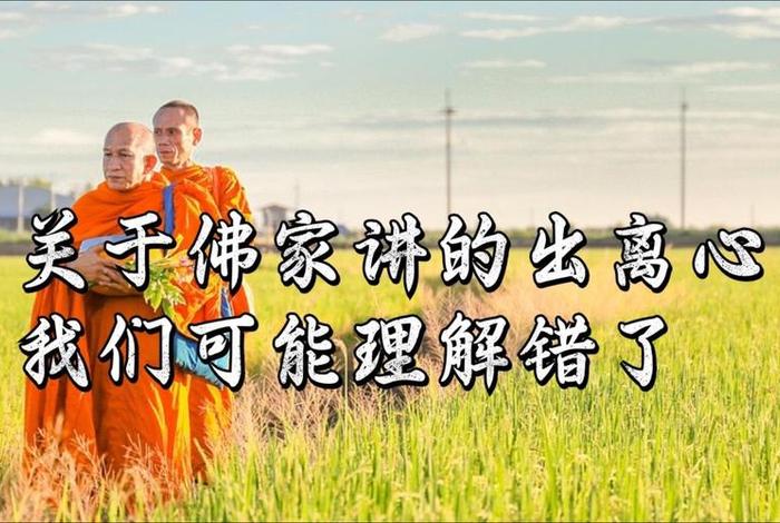 佛教的出离心指什么；佛法讲的出离心是什么