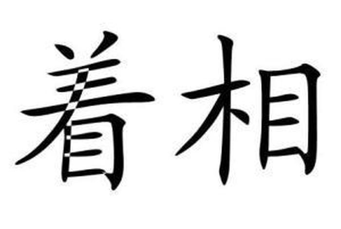 着相在佛语里的意思；佛学里的着相的是什么