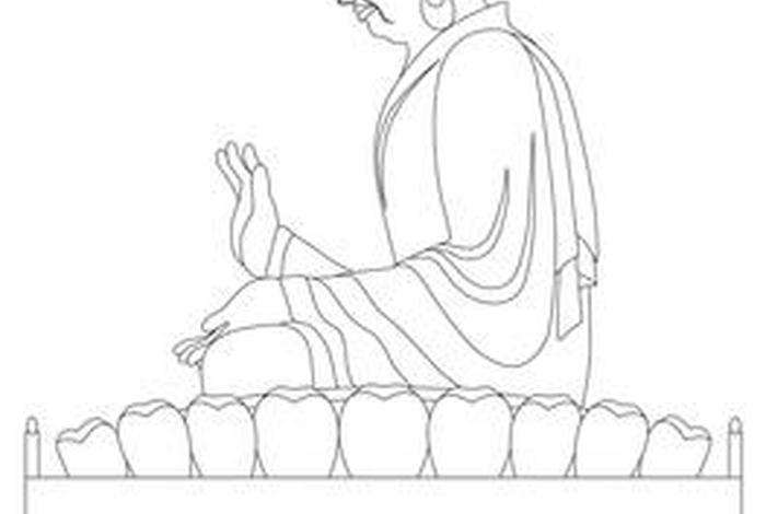 佛教雕塑入门知识图片大全集 佛教雕塑简笔画