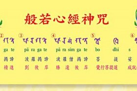 佛法中的心经全部内容，佛教的心经全文