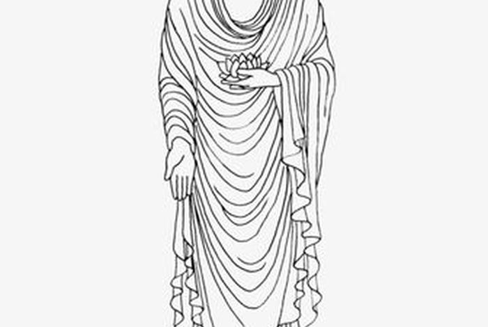 佛教人物绘画教程、佛教人物画法