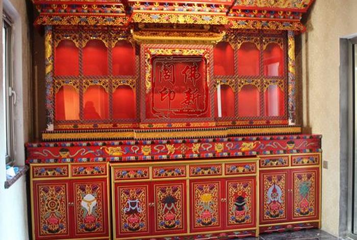 藏式佛教基本知识点汇总图片，藏式佛龛图片大全