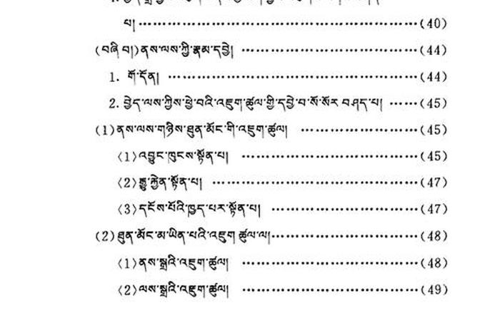 藏文知识点总结，藏文文法知识