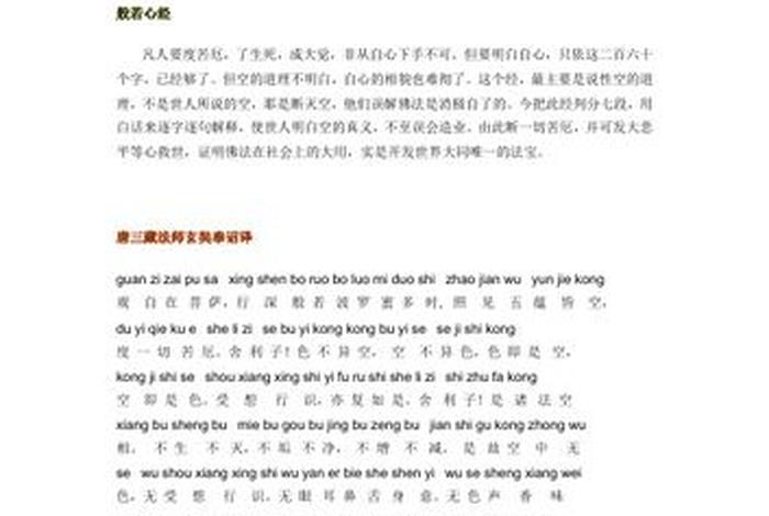 佛法心经怎么理解 - 佛教心经什么意思