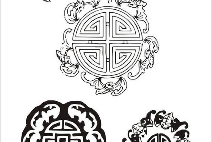 佛教蝙蝠、佛教蝙蝠图案福禄寿喜