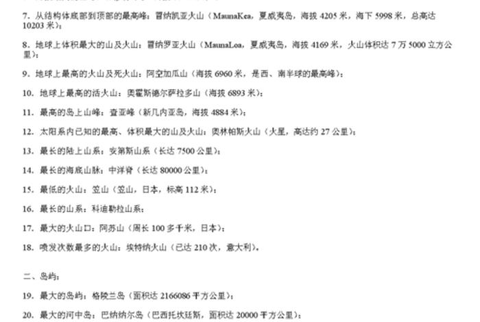 世界十大知识大全；最全的世界知识大全