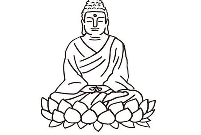 佛教知识绘画素材大全简单易学，佛教绘画的四种样式