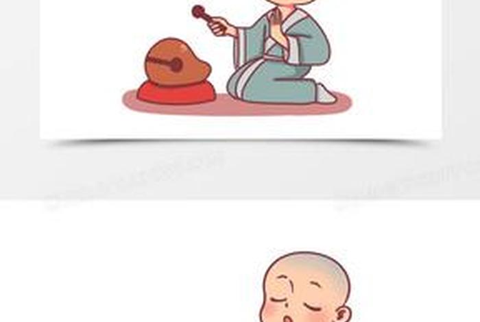 僧人敲木鱼图片（和尚敲木鱼的由来）