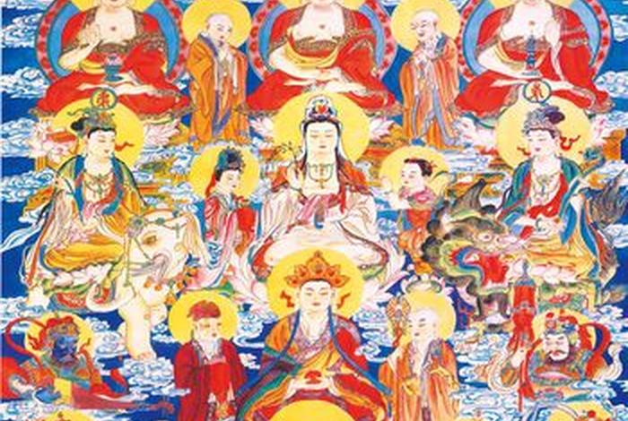 佛教各路神仙图片 - 佛教中各种佛的图片
