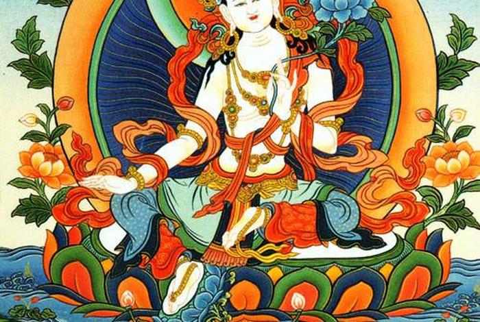 藏族佛教莲花度母图片（藏传佛教莲花部）