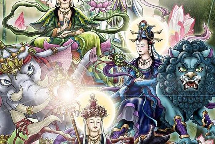 四大菩萨的含义，四大菩萨是指