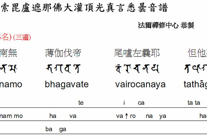慧律法师大灌顶真言21遍 - 慧律法师大光明灌顶真言