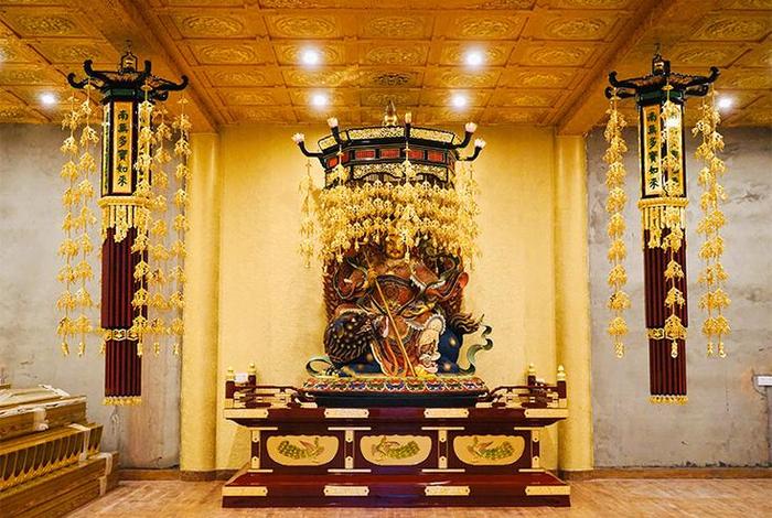 汉地佛教寺院殿堂布置图片；汉地佛教寺院殿堂布置图片欣赏