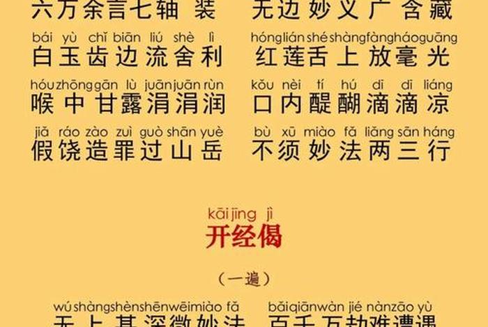 佛教知识经典诵读大全 - 佛教经典合集