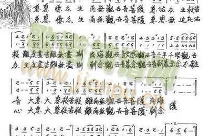 观世音菩萨 佛、观世音菩萨佛号歌曲