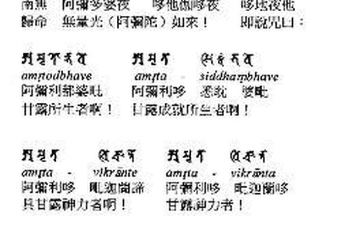 汉传佛教念什么咒；汉传佛法