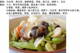 佛教食谱基础知识图片；佛教饮食图片