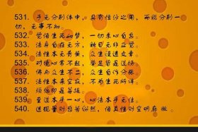 佛教用语大全图解（佛教常用语500句）