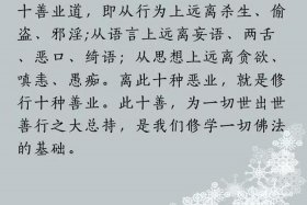 佛说十善业讲解 - 佛说十善业道经原文弘善网